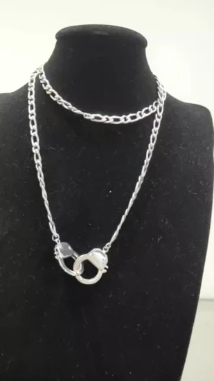 Ohrringe Mode Halskette Frauen Kristall Armband Neue Ankunft Edelstahl Schmuck Set mit Zirkon
